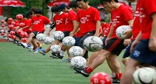 Chinese soccer ambition